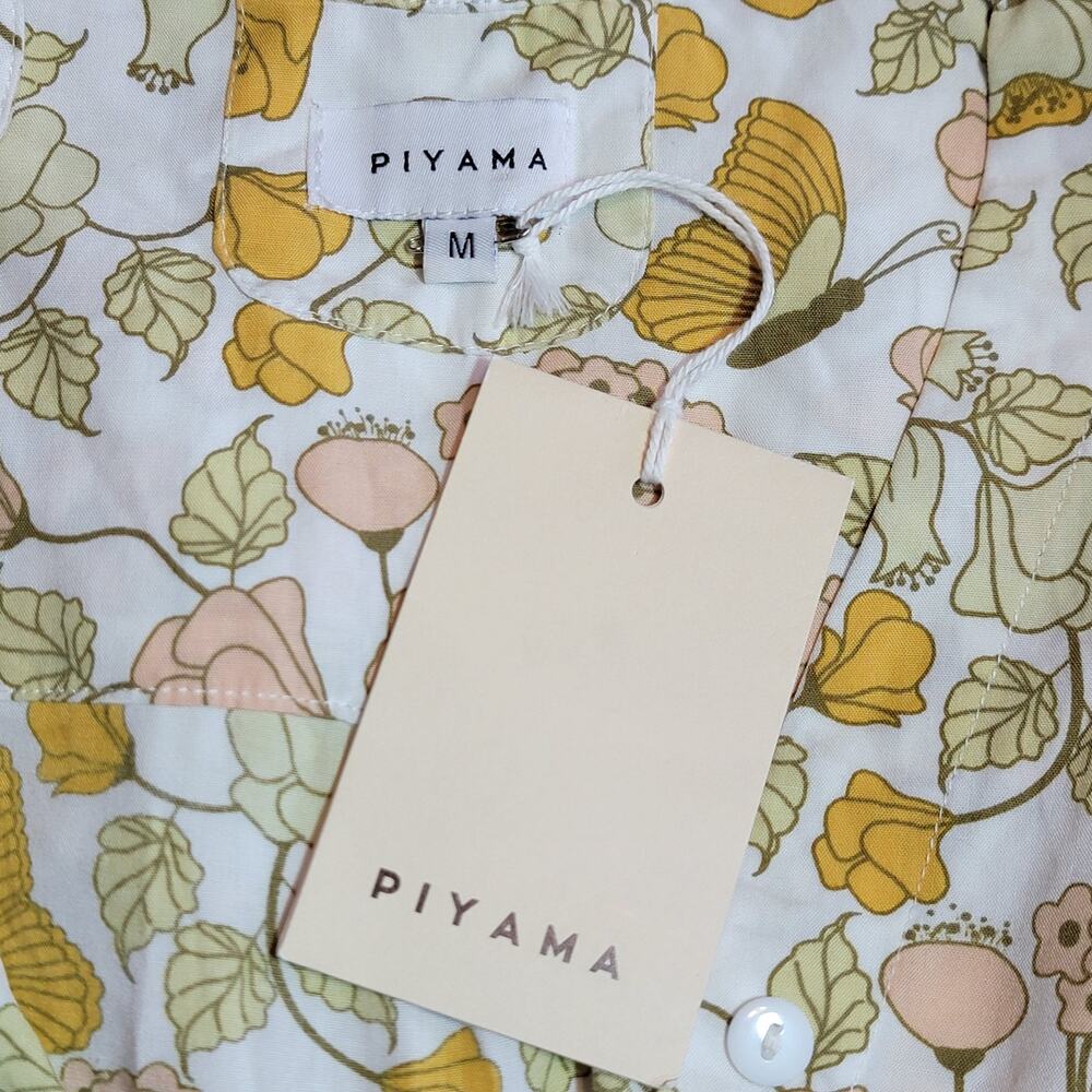 Piyama NWT Maggie Floral Pajama Set Two Piece Florence M Soft Lightweight - Picture 10 of 15